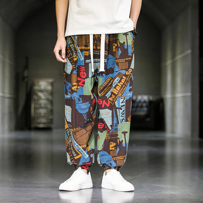 Pantalones Casuales Holgados Transpirables para Hombre - Image 16