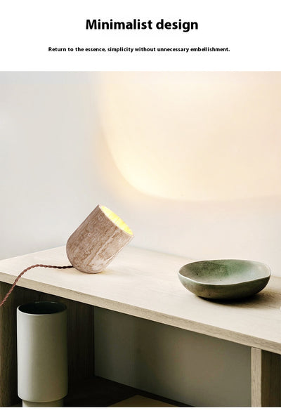 Lámpara de Mesa Decorativa Estilo Crema para Sala y Dormitorio - Image 8