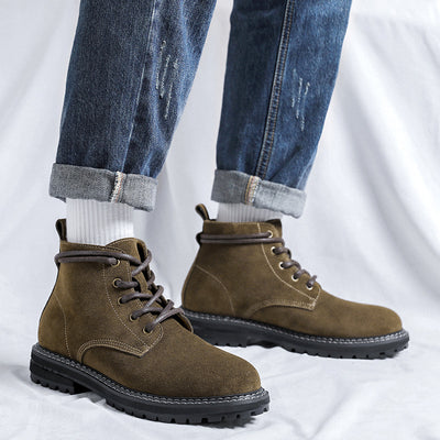Botas de Ante Impermeables para Otoño e Invierno - Image 3