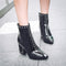Botas Martin de Tacón Agudo Elegante