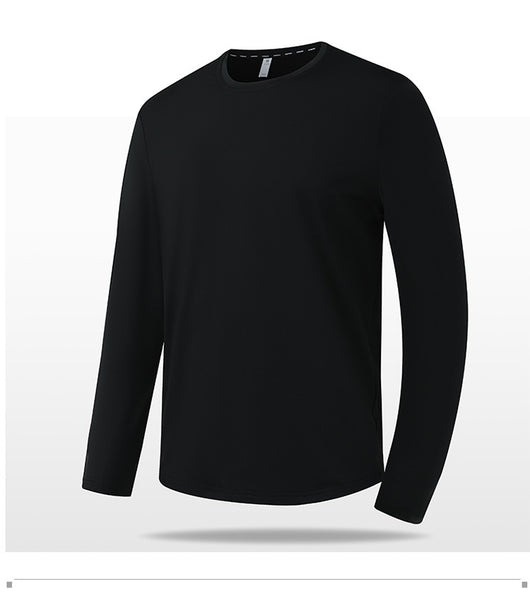 Playera Manga Larga Lisa de Algodón Premium - Image 10