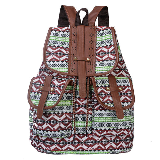 Mochila de Lona para Mujer - Estilo Casual y Versátil - Image 5