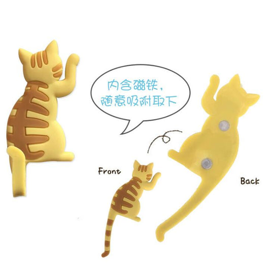 Imán Decorativo para Refrigerador con Diseño de Gato - Image 2
