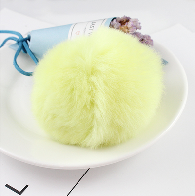Llavero Pompón de Pelo de Conejo - Accesorio DIY Hecho a Mano - Image 15