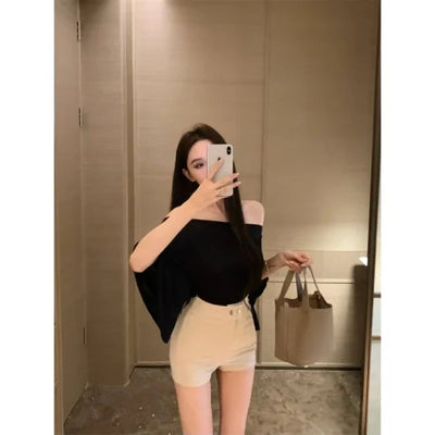 Blusa Escotada Azul para Mujer - Ajuste Ceñido Verano con Cintura Marcada - Image 21