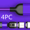 Morado 4 Piezas 0.5 M