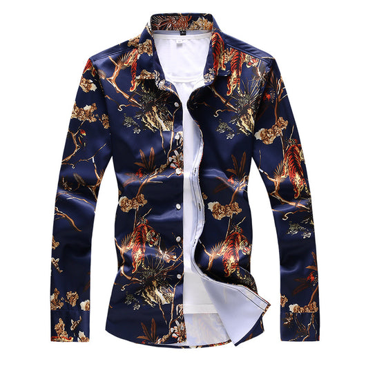 Camisa Estampada de Manga Larga - Image 7