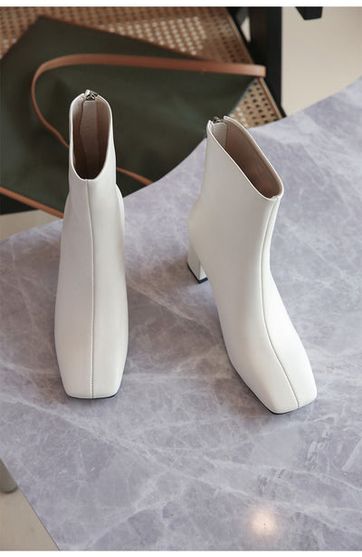 Botas de Cuero Premium con Diseño Minimalista - Image 3