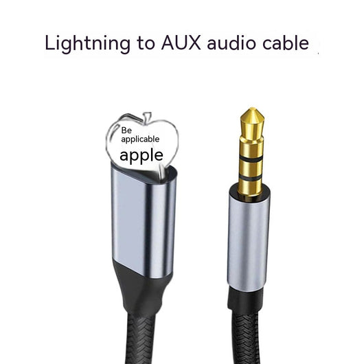 Cable Adaptador de Audio Lightning a AUX 3.5mm Macho - Image 3