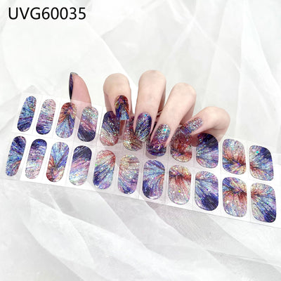Pegatinas de Gel UV Semicuradas - Parches de Uñas Profesionales - Image 32