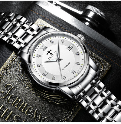 Reloj Mecánico Automático Luminoso Resistente al Agua para Negocios - Image 10