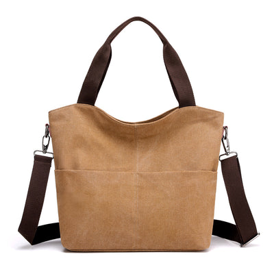 Bolso Tote Grande de Lona - Capacidad Máxima para tu Día - Image 12