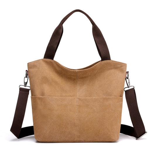 Bolso Tote Grande de Lona - Capacidad Máxima para tu Día - Image 12