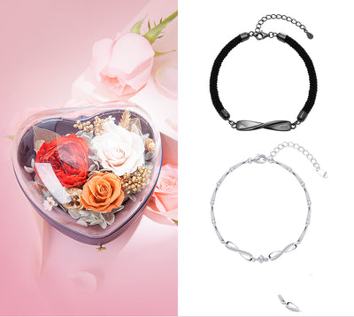 Anillo de Plata Esterlina para Parejas - Diseño Minimalista Romántico - Image 12