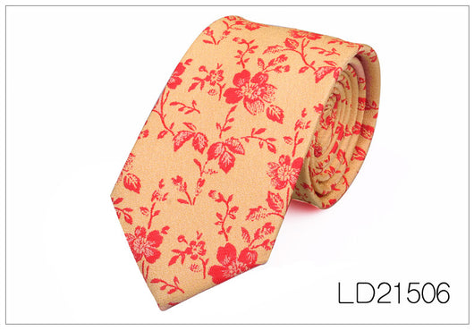 Corbata Casual Moderna con Estampado Floral - Ancho 6cm - Image 7