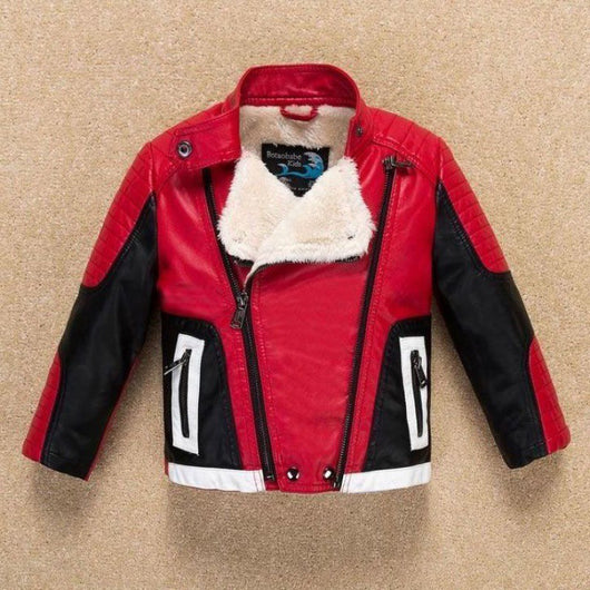 Chaqueta de Cuero Grueso para Niño - Diseño Elegante y Duradero - Image 12