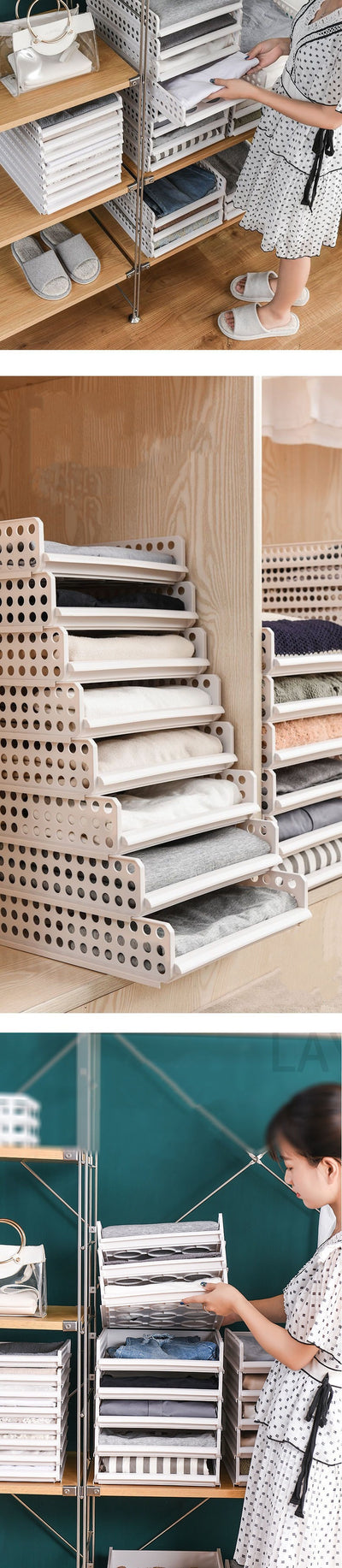 Organizador de Ropa y Pantalones para Dormitorio - Image 8