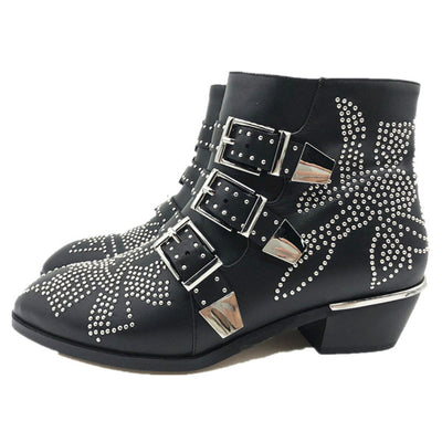 Botas Cortas Tachonadas para Tallas Grandes - Image 11