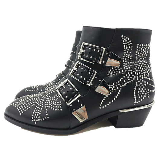 Botas Cortas Tachonadas para Tallas Grandes - Image 11