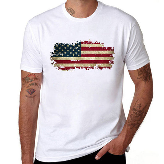 Camiseta Bandera Nacional para Hombre de Manga Corta - Image 4