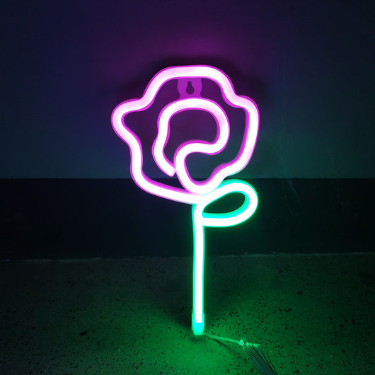 Luces Neon LED Rosa para Decoración de Dormitorio - Image 6