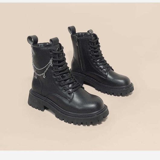 Botas Escolares Británicas para Niñas - Estilo Clásico Mid - Image 6