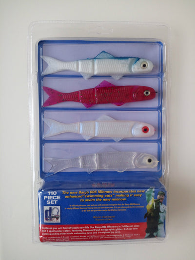 Kit de Cebos Plásticos Blandos para Pesca - Image 10