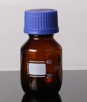Botellas de Reactivo de Vidrio Oscuro con Tapa - 250ml, 500ml y 1000ml - Image 5