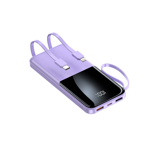 Batería Portátil 20000mAh Ultra Delgada con Cable Integrado - Image 9