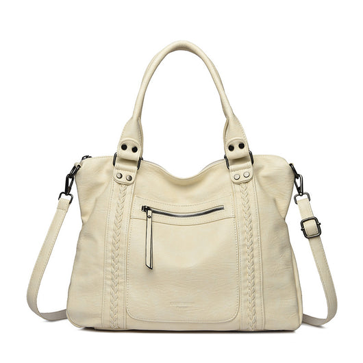 Bolso Bandolera de Cuero Genuino Vintage para Mujer - Image 2