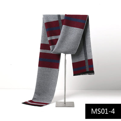 Bufanda de Cachemira para Hombre Otoño Invierno - Image 32