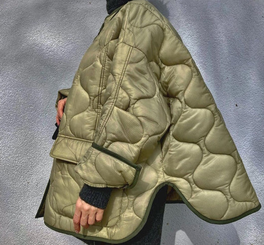 Chaqueta Acolchada Casual de Solapa Única - Image 5