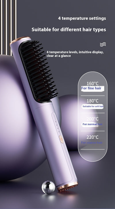 Peine Alisador Inalámbrico con Aniones - Sin Daño al Cabello - Image 16
