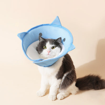 Collar Isabelino Suave para Gatos y Cachorros - Protección Cómoda para Cicatrización de Heridas - Image 5