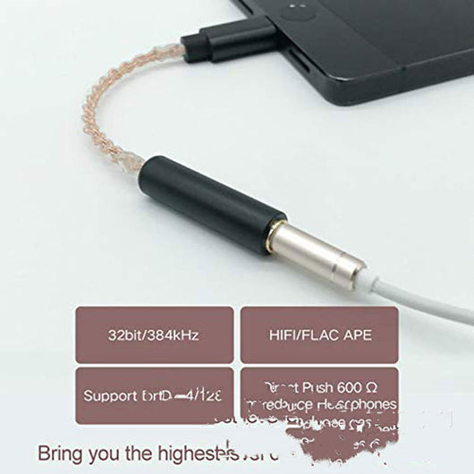 Adaptador de Audio USB-C a 3.5mm con Amplificador - Image 6