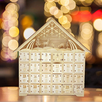 Adornos Navideños Artesanales de Madera - Decoraciones Creativas Hechas a Mano