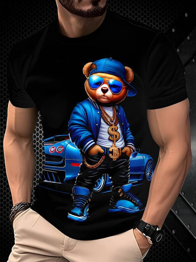 Playera Hombre Cuello Redondo Estampado Digital Manga Corta - Image 12
