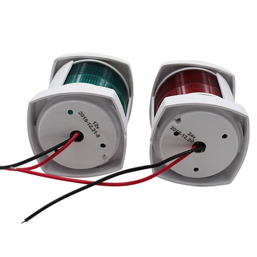 Luces de Navegación Marina 12V 24V - Señales Laterales Izquierda y Derecha con Foco - Image 4