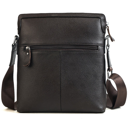 Mochila Bolso de Cuero Genuino para Hombre - Estilo Ejecutivo y Diagonal - Image 2