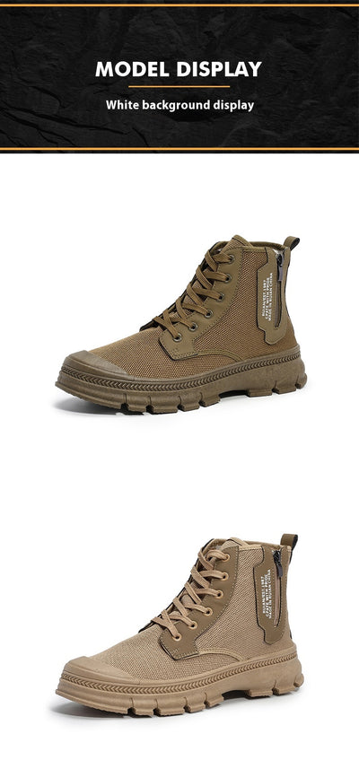 Botas de Trabajo Impermeables con Cierre Lateral para Hombre - Image 19