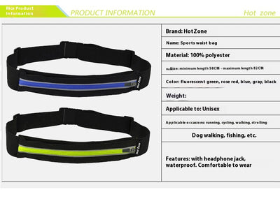 Riñonera Deportiva Impermeable para Hombre - Image 8