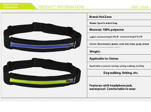 Riñonera Deportiva Impermeable para Hombre - Image 8