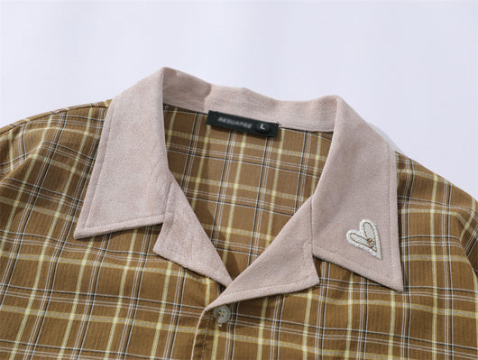 Camisa de Cuadros Manga Corta para Hombre - Image 15