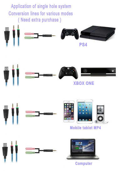Auriculares Gamer Pro con Cancelación de Ruido y Sonido Estéreo - Image 7
