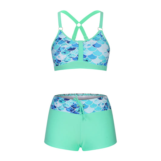 Bikini Estampado con Abertura Lateral para Mujer - Image 11