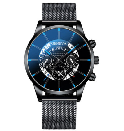 Reloj de Cuarzo para Hombre con Banda de Acero Inoxidable y Calendario - Image 14