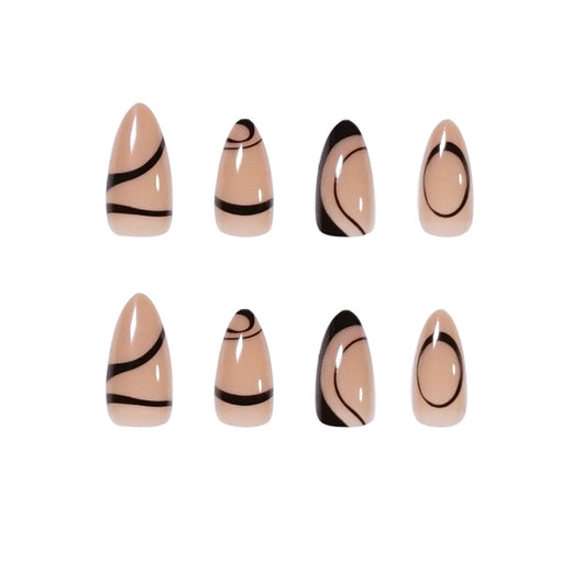 Parches de Uñas Minimalistas Nordic Wind - Línea Simple - Image 4