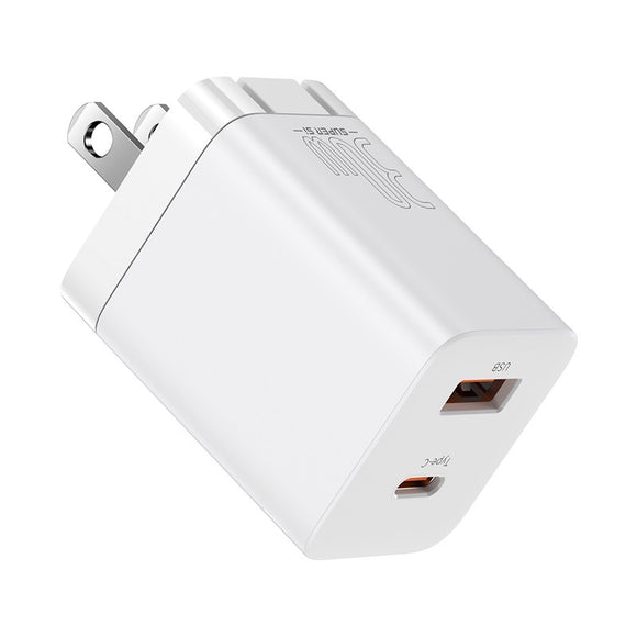 Cargador Rápido 30W con Tecnología Silicon - Carga Ultra Veloz