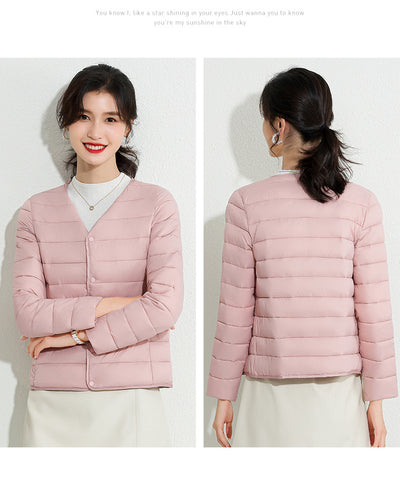 Chaqueta Ligera de Algodón con Forro Interno para Mujer - Image 16