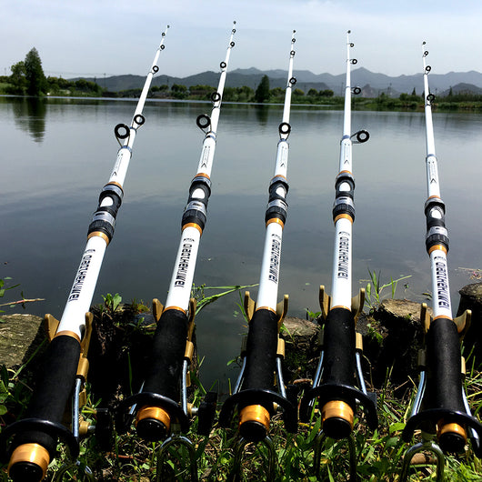 Caña de Pesca Telescópica para Carpa 2.1M-3.6M Fibra de Carbono FRP - Image 14